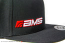 AMS Performance Snapback Flat Brim Hat (Black)-2