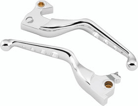 Bikers Choice 14-Up XL Chrome O Series Holed Lever Set