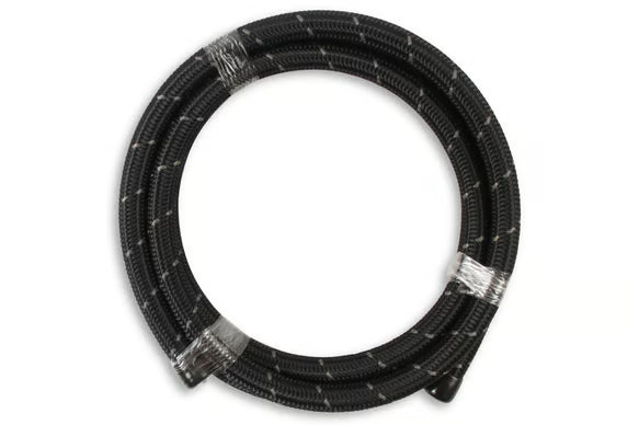 Mr. Gasket Black Nylon Braided Hose 8 AN - 20 Feet