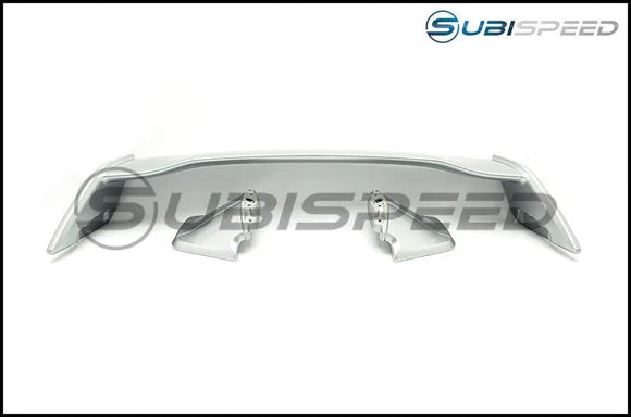 OLM S Style Paint Matched Spoiler - 2015 WRX 2015 STI-Ice Silver Metallic (G1U)