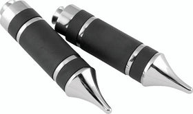 Bikers Choice Chrome Gladiator Replacement Toe Pegs Pr