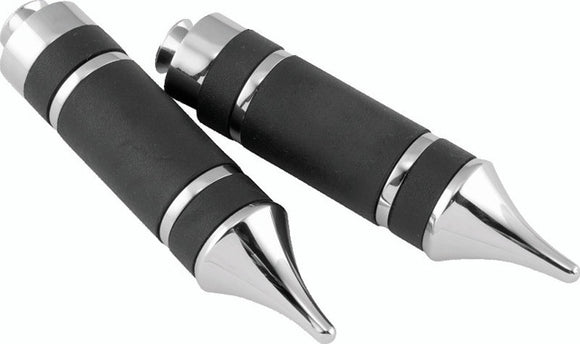 Bikers Choice Chrome Gladiator Replacement Toe Pegs Pr