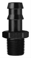 Fragola 1/4 Hose Barb x 1/8 NPT - Black-1