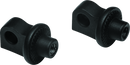 Kuryakyn Adjustable Stop Splined Peg Adapter Black-1