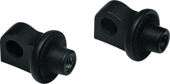 Kuryakyn Adjustable Stop Splined Peg Adapter Black
