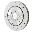 SHW 08-12 Audi R8 4.2L (Excl Ceramic Brakes) Rear Drill-Dimp Lightweight Brake Rotor (420615601F)-1