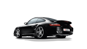 Akrapovič 06-09 Porsche 911 Turbo Slip-On Line (Titanium) w/ Titanium Tips - 0