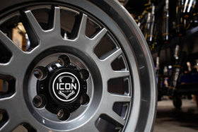 ICON Anza 17x8.5 / 6x5.5 / 25mm Offset / 5.75in BS - Gun Metal Wheel