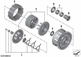 Spring Set - BMW-Motorrad (21217724789) - 0