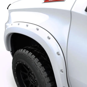 EGR 19-22 Chevrolet Silverado 1500 Summit White Traditional Bolt-On Look Fender Flares Set Of 4 - 0