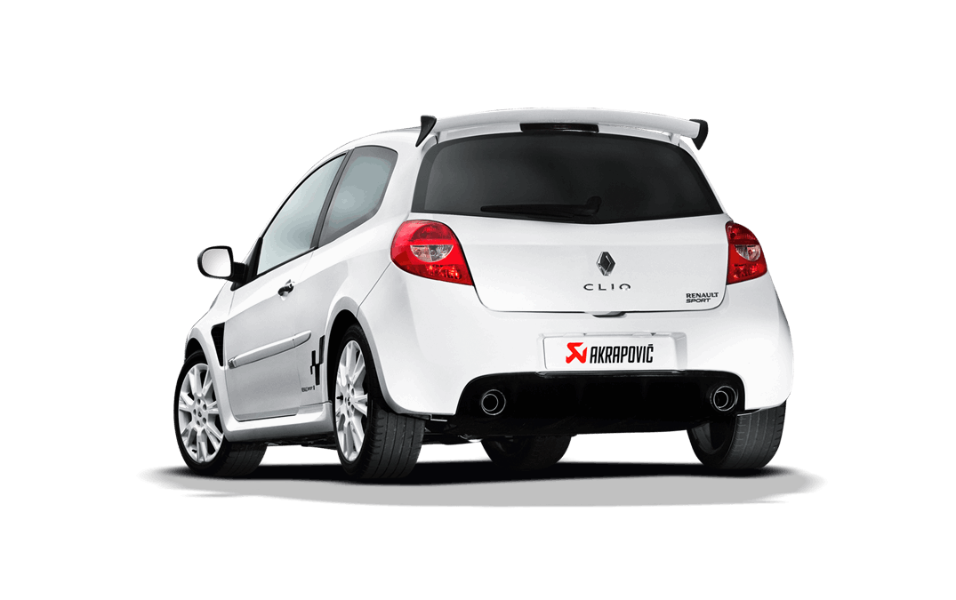 Akrapovic 09-12 Renault Clio III RS 0 Slip-On Line (SS) w/ Carbon Tips
