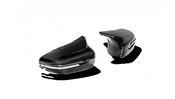 Akrapovic Carbon Fiber Mirror Cap Set - BMW / F90 / M5 / M5 Competition