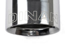 Dinan Double-Walled Clamp-On Exhaust Tip Polished - 4" Outlet, 3" Inlet-2
