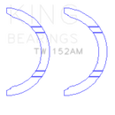 King Honda F22A1/F22B1/F22B2/F22B6/F22A6/H22A1/H23A1 Thrust Washer Set-2