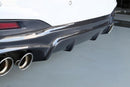 3D Design - 5 Series G30 M-Sport Rear Diffuser Type 2 M-Sport Only-3