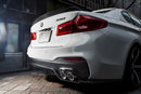 3D Design - 5 Series G30 M-Sport Rear Diffuser Type 1 Installs With OE M-Sport Diffuser-3