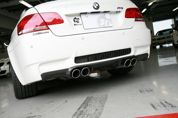 3D Design - M3 E92 / E93 Rear Diffuser Carbon