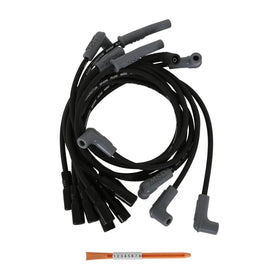 MSD Wire Set. Black Super Conductor. Chevy Corvette. LT1. '92-'97