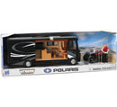 New Ray Toys Polaris Sportsman with RV Van and Figurine-1