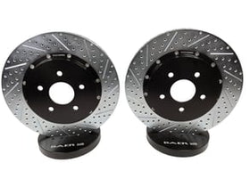 Baer EradiSpeed+ Fits 2006-13 Chevy Corvette Z06 and Grand Sport, w/J56 Package, Slotted/Drilled/Zinc Plated
