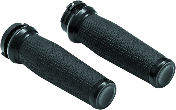 Kuryakyn Thresher Grips Dual Cable Chrome
