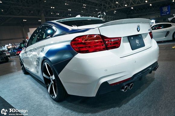 3D Design - 4 Series F32 / F36 M-Sport 435i Rear Diffuser