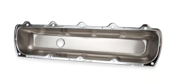 Mr. Gasket Chrome Valve Covers without Baffle - 0