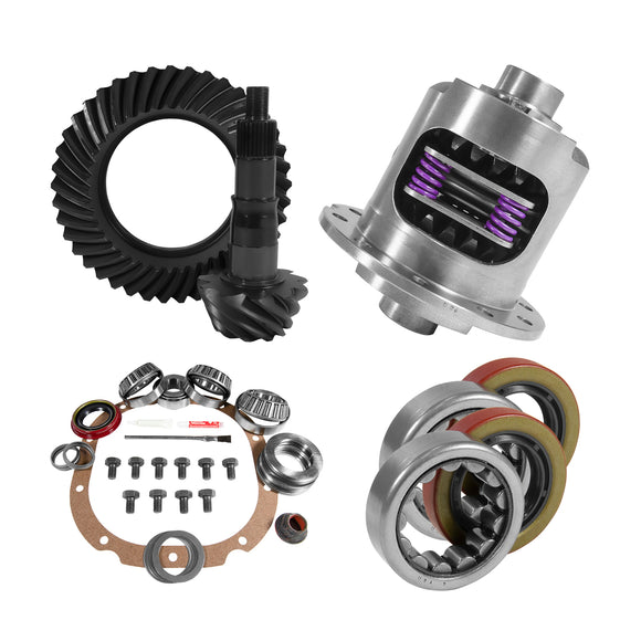 Yukon 8.8in Ford 4.88 Rear Ring & Pinion Install Kit 31 Spline Positraction 2.99in Axle Bearings