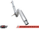 AWE Non-Resonated Mid Pipe for Jeep JK/JKU 3.6L-3