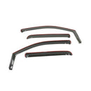 Westin 2007-2021 Toyota Tundra Crew Max Wade In-Channel Wind Deflector 4pc - Smoke-1