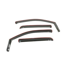 Westin 2007-2021 Toyota Tundra Crew Max Wade In-Channel Wind Deflector 4pc - Smoke