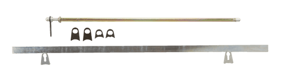 RACEQUIP NET MOUNT KIT SPRING PIN 19.5W/FLAT BAR