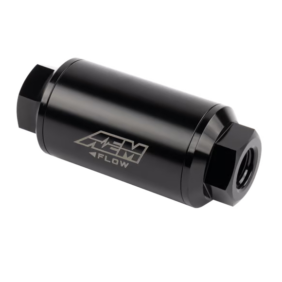 AEM Universal High Volume 100GPH, -6AN ORB, 10 Micron Fuel Filter