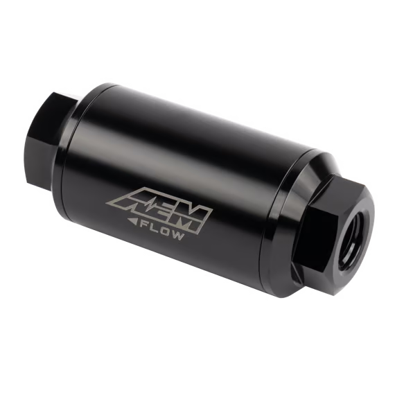 AEM Universal High Volume 100GPH, -6AN ORB, 10 Micron Fuel Filter
