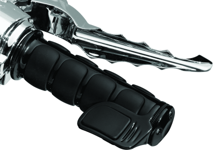 Kuryakyn ISO Grip Universal 7/8in Gloss Black - 0