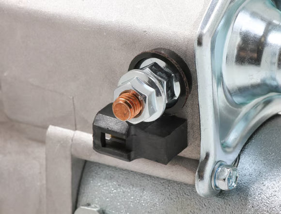 Mr. Gasket Mini Starter - Ford - Zinc/Natural