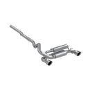 MBRP 2016+ Ford Focus RS 3in Aluminized Dual Outlet Cat-Back Exhaust-1