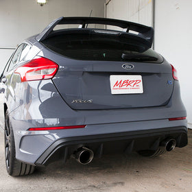 MBRP 2016+ Ford Focus RS 3in Aluminized Dual Outlet Cat-Back Exhaust - 0