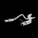 MBRP 11-12 Ford Shelby GT 500 T304 3in Cat Back Dual Split Rear Race Version 4.5in Tips-2
