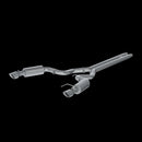 MBRP 15 Ford Mustang GT 5.0 Convertible T409 3in Cat Back Dual Split Rear Exit (Street Version)-1