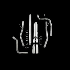 MBRP 2004-2008 Ford F150 4.6/5.4L EC/CC-SB Cat Back Dual Split Rear