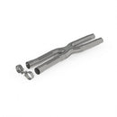 MBRP 15-19 Ford Mustang GT 2.5in Resonator Delete X-Pipe - T409-1