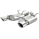 3" Dual Muffler Axle Back, Split Rear, AL-1