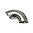 Stainless Bros 3.5in SS304 135 Degree Bend Elbow - 1D / 3in CLR - 16GA / .065in Wall - No Leg-1