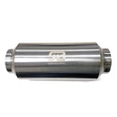 Stainless Bros 3.0in x 17in OAL Lightweight Muffler - Matte Finish-1