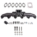 ATS Diesel 1994 - Early 98 Dodge 5.9L 12-Valve Cummins 3pc T3 PulseFlow Exhaust Manifold-1