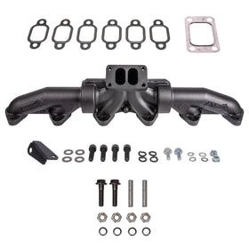 ATS Diesel 1994 - Early 98 Dodge 5.9L 12-Valve Cummins 3pc T3 PulseFlow Exhaust Manifold