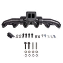 ATS Diesel 1998.5-2002 Dodge 5.9L 24V 3pc Big Foot T4 Pulse Flow Exhaust Manifold-1