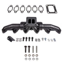 ATS Diesel 1994 - Early 98 Dodge 5.9L 12V 3pc Big Foot (T4 Flange) Pulse Flow Exhaust Manifold-1