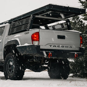 Cali Raised 05-23 Toyota Tacoma Overland Bed Rack - Long Bed Mid Height Rack - 0